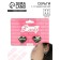 Earrings with an engraving “fall in love with yourself”, 2.2 x 5 cm