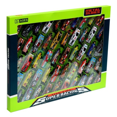 Set of metal machines "Racing", included 50 pcs-4