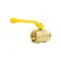 Ball barbar sti gas, 1 1/4 ", internal/internal, lever, for gas