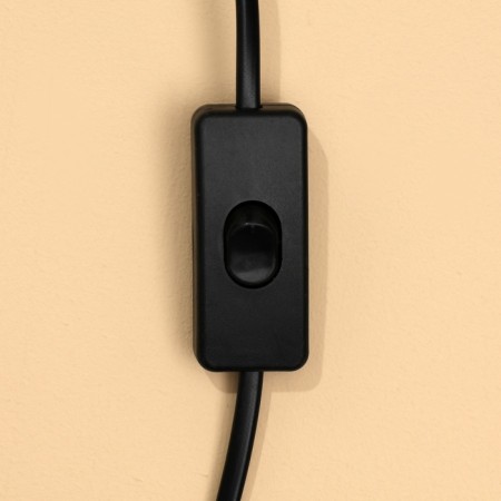 Lamp wall -mounted from the rattan "thread of Ariadne" 1x120W, E27, 16x10x23 cm-5