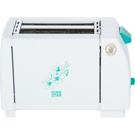Toster Homestar HS-2014, 750W, 7 frying modes, 2 toasts, white and turquoise-1