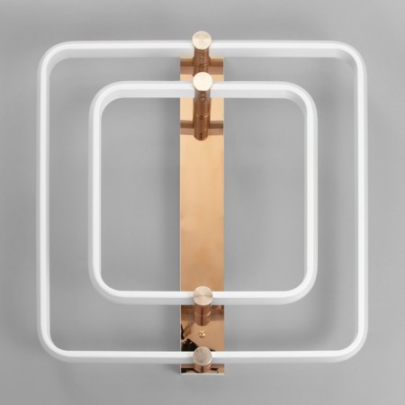 Lamp "Sonlan" LED 120W gold 60x60x12 cm Bayerlux-5