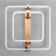 Lamp "Sonlan" LED 120W gold 60x60x12 cm Bayerlux