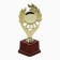 Cup award figure, gold, plastic stand 22 x 9.7 x 7.5 cm