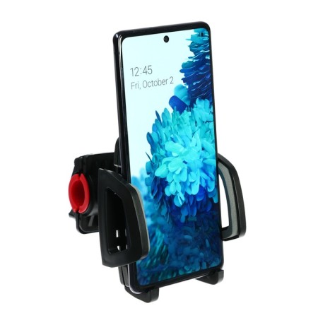 Bicycle holder for the steering wheel CA14 for a smartphone, capture width 50-85 mm, black and gray