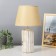 Iris table lamp E14 40W Beige 22x22x39 cm Risalux