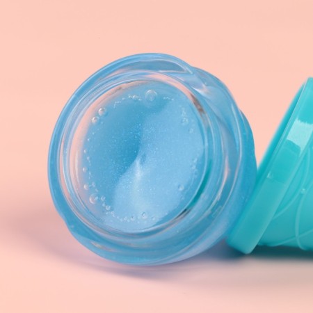 Lip gloss "Panda", the aroma of blueberries-4