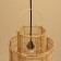 Ceiling Lamp from the rattan "Kenzo", 1 × 120 W, E27, 30 × 30 × 40 cm