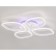 LED ceiling LED with Ambrella Light, Original, FA4501, 4XLED, 75 W, 5625LUM, 3000-6400K, white color, white