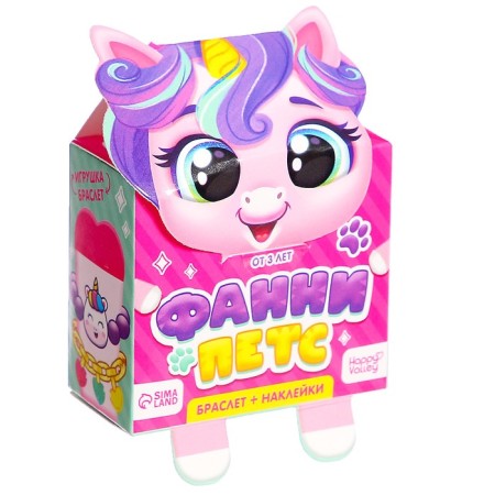 Fanny Pets toy with stickers, unicorn-4