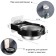 Nast-wall ashtray stainless steel for the toilet, bathroom, D-8.5 cm