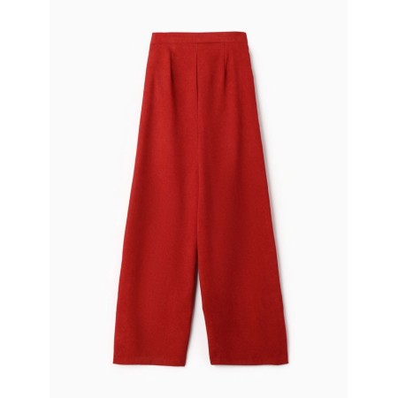 Female Palazzo trousers, minku, brick color, size 46-3