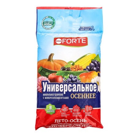 Fertilizer Complex Bon Forte with trace elements universal summer-autumn, 2.5 kg