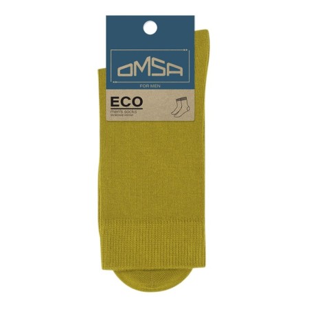 Male socks omsa eco, size 45-47, Oliva color