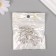 Decor for creativity Metal "Funny Zebra" silver 4,1x3.3 cm