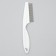 Mini combine comb, 14 cm, 63 teeth (frequent), white