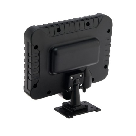 LED spotlight on a sunny battery 18 W, remote panel, 15 × 11 × 4 cm, 6500k-6