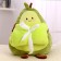 Soft toy with Avocado blanket
