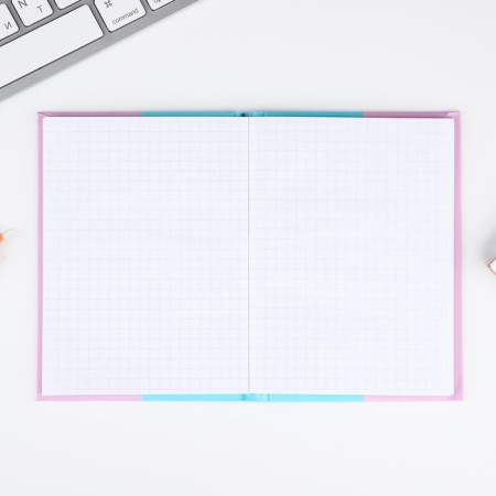 Notepad A6 in a solid cover, 40 sheets "Donuts"-3