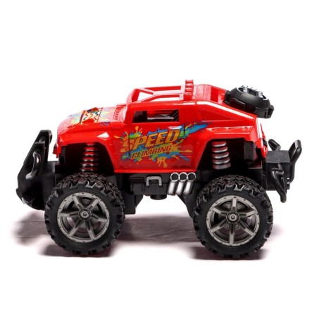 Radio -controlled jeep "Cross", works on the battery, the color of the red-1