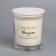 A candle in a glass flavored "patchouli", 7x7 cm, 27 hours