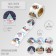 New Year Stick Paper "Cozy houses" d = 2.5 cm 252 pcs in roll