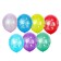 Shar Latex 14 "Happy Birthday!", Metal, set 25 pcs., Mix colors