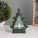 Lamp "New Year tree" 3haa green 5.5x13x17cm