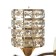 Bra "Emily" E27 40W gold 10x15 cm