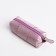 Key of zipper, length 12.5 cm, ring, lilac color