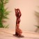 Souvenir "Girl" on a stand, tree 15x5x25 cm