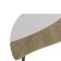 LIMA GUBLE table, 900 × 500 × 455 mm, Sonoma oak color / White