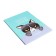 The diary is notathered on the A5 glue 64 sheets, the soft cover "Angry Cat"