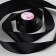 Satin tape, 50 mm × 23 ± 1 m, color black No. 39