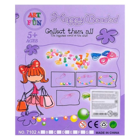 Set for beadwork "Creative fantasies", color lilac color-8