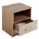 Tumbling bedside eco 400x375x468 ash shimo bright/dark