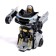 The inertial “Autobot” robot is transformed automatically in a collision, mix