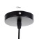 Lamp Bayerlux "Satus" E27 40W Black10x10x26-126cm