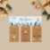 Schildik decorative in the Kraft "set, 5 x 9 cm, New Year