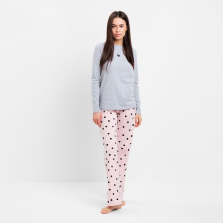 Pajama female (longshit and trousers) KAFTAN "CUTE" Size 52-54