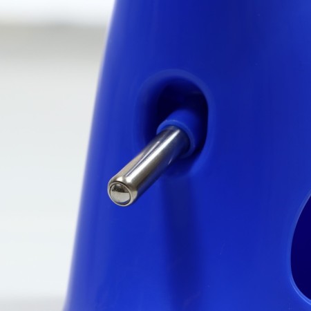 Drill 80 ml with a duma base for small rodents, 8 x 8 x 16.5 cm, blue-1