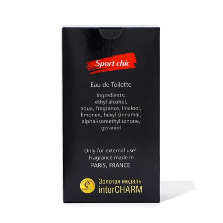 Toilet water for men Sport Chic, 100 ml-3