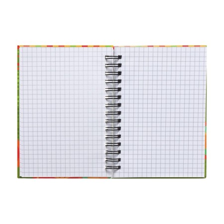 Note book A6 96 sheets on the crest, multi-bullets "Cheburashka", solid cover, glossy lamination-3