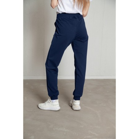 Male pants, size 56, dark blue color-4