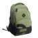 Youth backpack 45 x 32 x 23 cm, Grizzly, ergonomic back, black/green