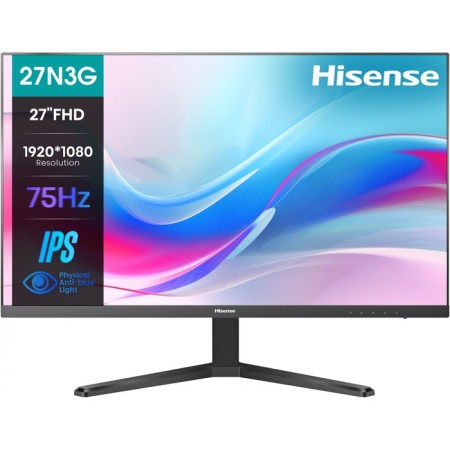 Monitor HISENSE 27 "27N3G Black IPS LED 5MS 16: 9 HDMI 250CD 178g/178g 1920x1080 75hz vga 106691-1