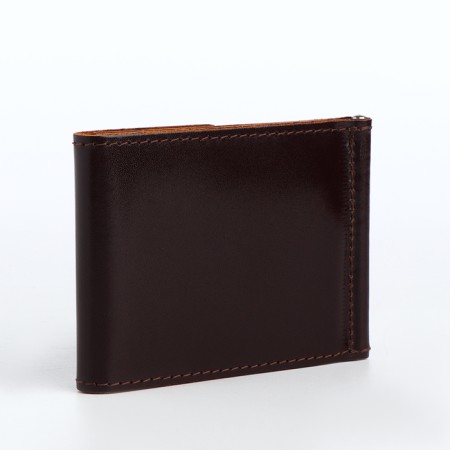 Building for bills on a button, for coins, for cards, brown color-1