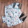 Set Gift Ethel "Captain": Kilt 75*144 cm, hat, washcloth