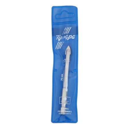 Ceramic drill carbide tundra, hexagonal shank, 6 mm-2