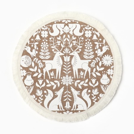 Napkin "Deer" cell, 37*37 cm-1